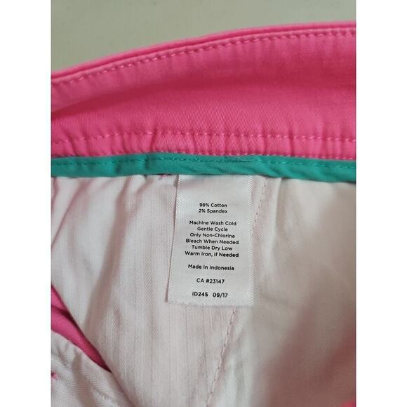 Talbots ~Woman Size 12~ Pink Pedal Pusher Capri Pants. - Picture 7 of 9